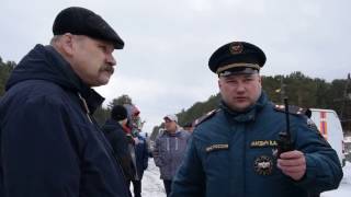 Пожарно-тактические учения в городе Североуральск
