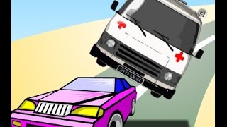 Детские игрушки машинки Джипы, Скорая помощь Мультфильм