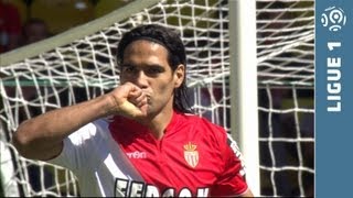 But Radamel FALCAO (6' pen) - AS Monaco FC - FC Lorient (1-0 - 2013/2014