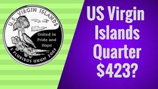✊✊QUARTER DOLLAR 2009 VALOR/ US Virgin Island  $423 ???