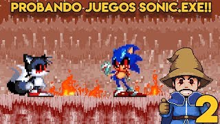 Probando Videojuegos Aterradores Sonic.EXE con Pepe el Mago (#2)