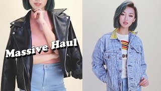 ✰ MASSIVE SPRING TRY-ON HAUL ✰ | Urban Outfitters, Unif, American Apparel, Stylenanda