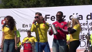 Sonora Dinamita de Lucho Argain y Elsa Lopez- Angel de la Independencia Día del Padre JUNIO 2014