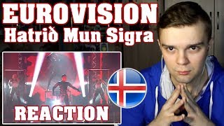 [RUSSIAN REACTION] Hatari — Hatrið Mun Sigra | Iceland (Eurovision 2019)