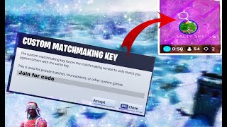N/A WEST FORTNITE CUSTOM MATCHMAKING SCRIMS / WINNER GETS A SHOUTOUT / FORTNITE BATTLE ROYALE