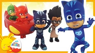 Histoire de Jouets: Les Pyjamasques! Les Super-Héros Yoyo Bibou Gluglu Peppa Pig Touni Toys Titounis