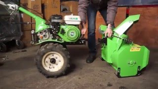 Снегоуборщик AURORA  за работой Gardener 750,  Gardener 750 SMART, COUNTRY 800 HD