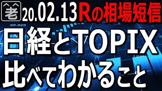相場の実力を見るために日経とTOPIXのチャートを比較してみよう。新しい数字に反応したリスクオフの動きを解析。日本株個別買い候補銘柄紹介。NYダウほか海外市場の動き。為替(FX)の動向と売買の注意点。
