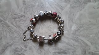 My Pandora bracelet - story is Family
