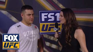 Tai Tuivasa post-fight recap with Heidi Androl | INTERVIEW | UFC FIGHT NIGHT