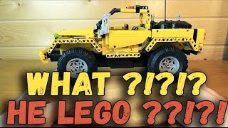 "Лего" техник - Джип КОНСТРУКТОР с ПУЛЬТОМ - В ПЯТЬ РАЗ ДЕШЕВЛЕ Lego