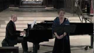 Schubert: German Lieder-Janet Obermeyer (soprano) Arnold Tirzits (piano) live concert Toronto,