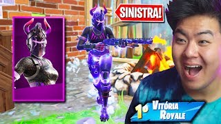 A SKIN MAIS SINISTRA DO NOVO PACOTE SOMBRIO!! | FORTNITE