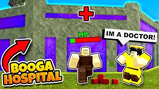BUILDING A HOSPITAL! (ROBLOX BOOGA BOOGA)