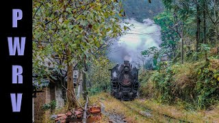 Chinese Narrow Gauge - Line side at Rongshan in its final days
