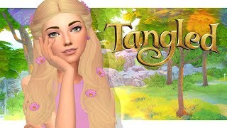 MODERN DAY RAPUNZEL | Sims 4 Disney Princess Create A Sim