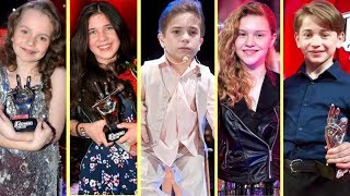 Шоу ГОЛОС ДЕТИ - Все победители (2014-2018 г.) ⭐