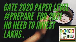 GATE 2020 PAPER ANALYSIS|DIFFICULTY LEVEL|HOW TO PREPARE GATE 2021|CIVIL ENGINEERING|IIT DELHI