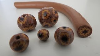 Fimo Cane * Perlen aus Fimo selber machen