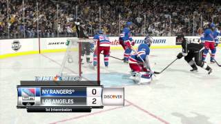 NHL 15 - NY RANGERS versus LA KINGS - Новый Хоккей от EA - PS4 - Let's Play - Gameplay - Обзор