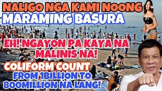 BASECO BEACH UPDATE!COLIFORM COUNT FROM 1 BILLION TO 800 MILLION!NUNG MAY BASURA NALILIGO MGA BATA