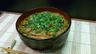 【HD recipe】 How to make curry soba  カレーそば