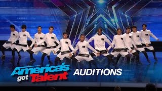 The Squad: 11-Member Dance Crew Shows off Awesome Moves - America's Got Talent 2015
