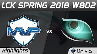 MVP vs KDM Highlights Game 2 LCK Spring 2018 W8D2 MVP vs Kongdoo Monster by Onivia
