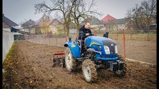 ТРАКТОР ДОНГФЕНГ ДФ-244 та ДИСКОВА БОРОНА 1,7м. РОБОТА В ПОЛІ.