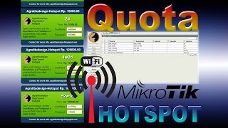 Management Quota Bandwidth User Manager Hotspot Mikrotik & Voucher Design