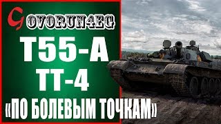 ЛБЗ Т55А ТТ 4 По болевым точкам Е-100 Прохождение
