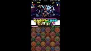 パズドラ【サタン降臨】超地獄級　五右衛門PT光アタッカー