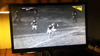 U. DE CHILE 1x2 S. Wanderers. 9° Fecha, T. Nacional 1977