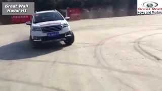 Тест драйв занос дрифт кроссовера Great Wall Haval H1