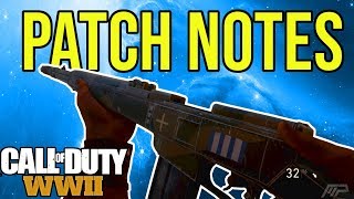 ITRA BURST & BAR NERFED, Gewehr & Pistols BUFFED - CoD World War 2 Weapon changes (WW2 Patch Notes)