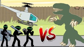 ANGER of STICK 5 UPDATE 2019: Episode 29 | Stickman and Friends vs Dino - Android GamePlay
