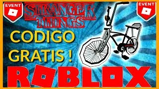 ?*Nuevo* bicicleta gratis promocode roblox evento STRANGERS THINGS