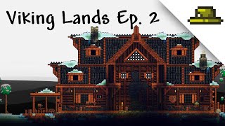 Terraria Speed Build | The Crow Tavern | Viking Lands Series Ep.2