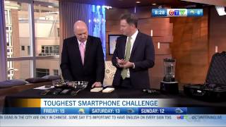 Bob Plaschke on CTV Testing Sonim Phones - Vancouver