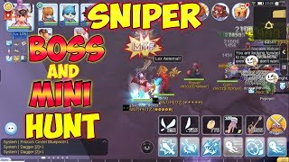 Sniper Boss and Mini Hunt with slave priest Gameplay | Ragnarok Mobile Eternal Love