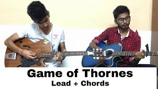 Game of Thrones - Theme | Lead Guitar + Chords (with Tabs)