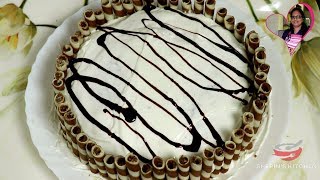 Chocolate Cake In Kadai | Chocolate Cake Recipe in Tamil | Sherin's Kitchen