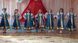 Выпускной в детском саду. Русский танец.
