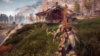 Horizon Zero Dawn Combat Gameplay | Horizon Zero Dawn PlayStation 4 Pro
