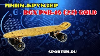 Мини-круизер RGX PNB-16 (22) Gold