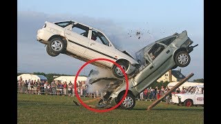 Brutal Collision between Three Trucks on the Highway 2017..!