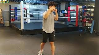 허리(코어)가 아닌 고개를 활용한 효율적인 스트레이트 방법! ★복싱 초보 강추영상★