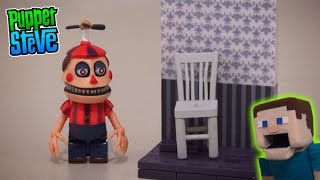 Five Nights at Freddy's fnaf McFarlane toys lego Fun Nightmare Balloon Boy construction set unboxing