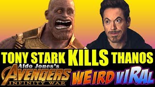 TONY STARK KILLS THANOS | EXCLUSIVE LEAKED SCENE from AVENGERS: INFINITY WAR by Aldo Jones