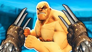 CLAWS vs MASSIVE GLADIATORS IN VIRTUAL REALITY (GORN VR HTC Vive Funny Gameplay)